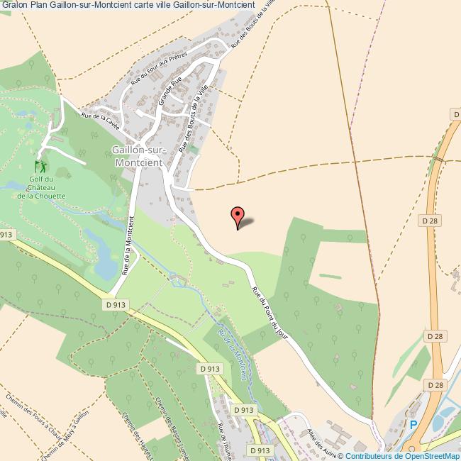 plan Gaillon-sur-Montcient
