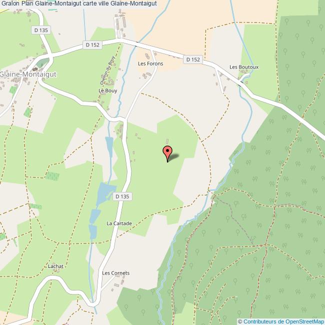 plan Glaine-Montaigut