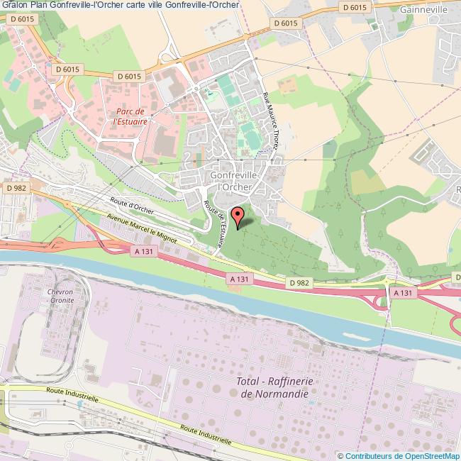 plan Gonfreville-l'Orcher