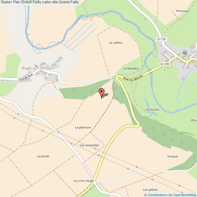 Plan GrandFailly carte ville GrandFailly