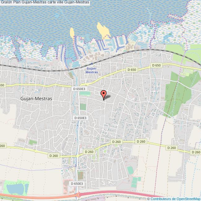 Plan De La Ville De Gujan Mestras Plan De La Ville De Gujan Mestras