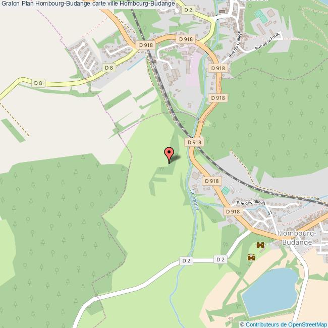 plan Hombourg-Budange