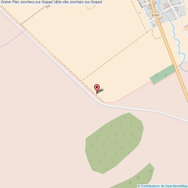 plan Jonchery-sur-Suippe