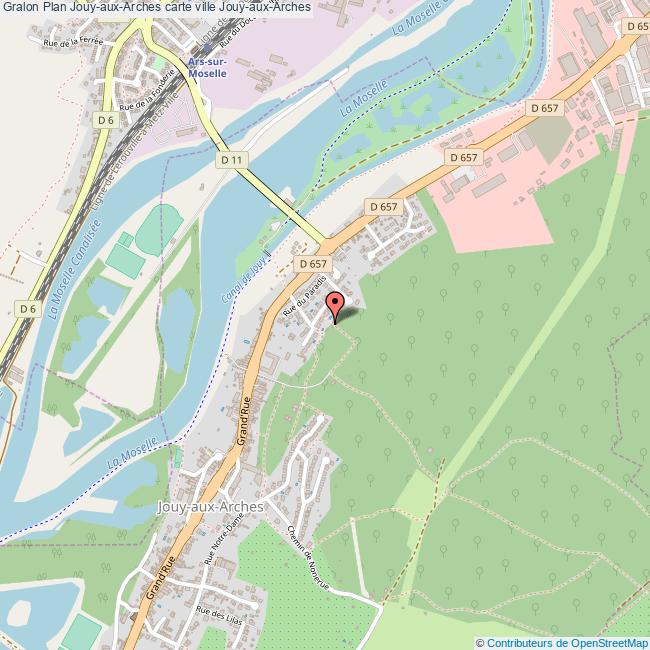 plan Jouy-aux-Arches