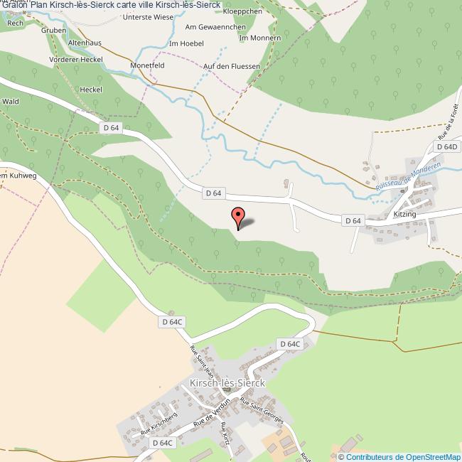 plan Kirsch-lès-Sierck
