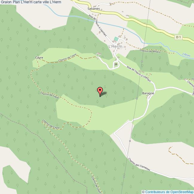 Mairie L'Herm informations commune de L'Herm 09