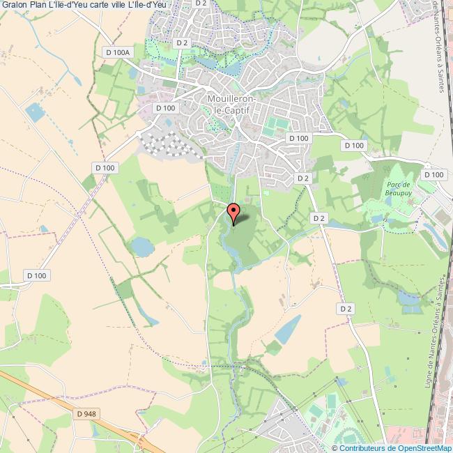 Où Se Trouve L île D Yeu Plan L'Ile-d'Yeu carte ville L'Ile-d'Yeu