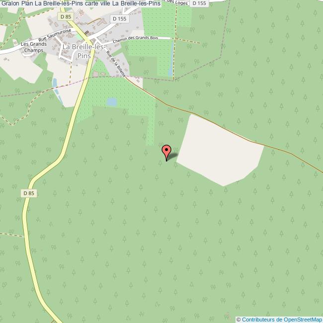 Plan La BreillelesPins carte ville La BreillelesPins Plan La BreillelesPins carte ville La BreillelesPins