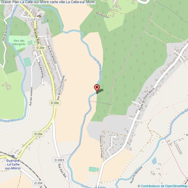 plan La Celle-sur-Morin