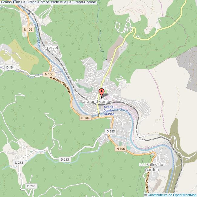 plan La Grand-Combe