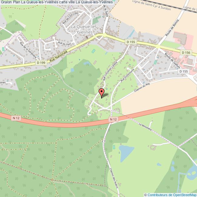 plan La Queue-les-Yvelines