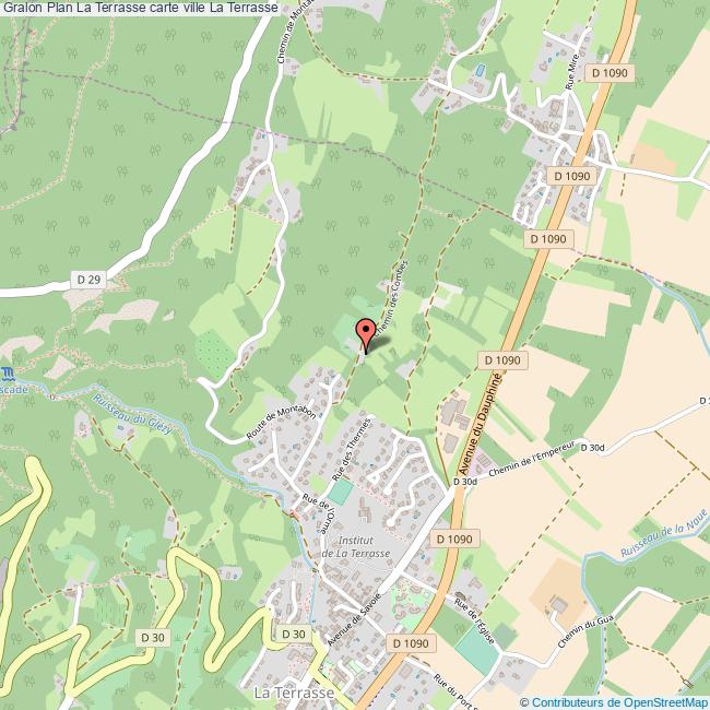 plan La Terrasse
