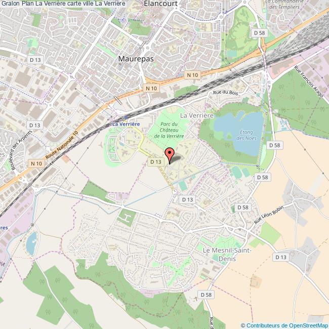 plan La Verrière