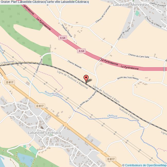 plan Labastide-Cézéracq
