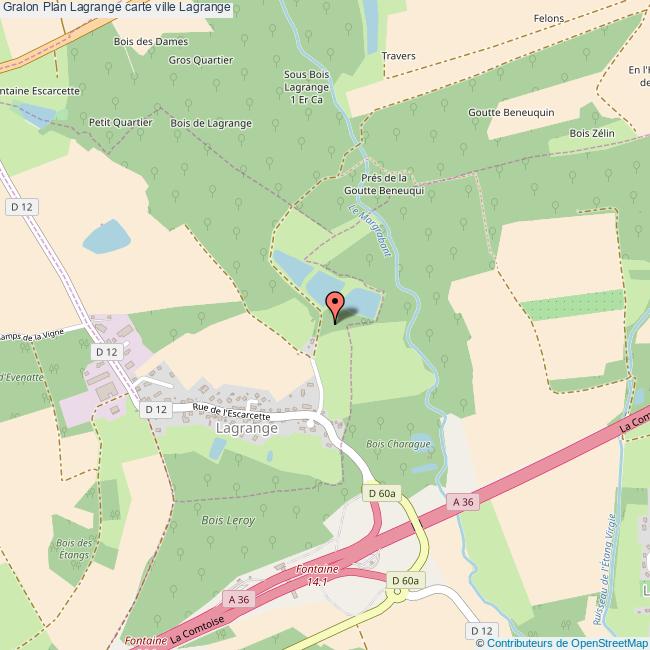 Plan Lagrange carte ville Lagrange