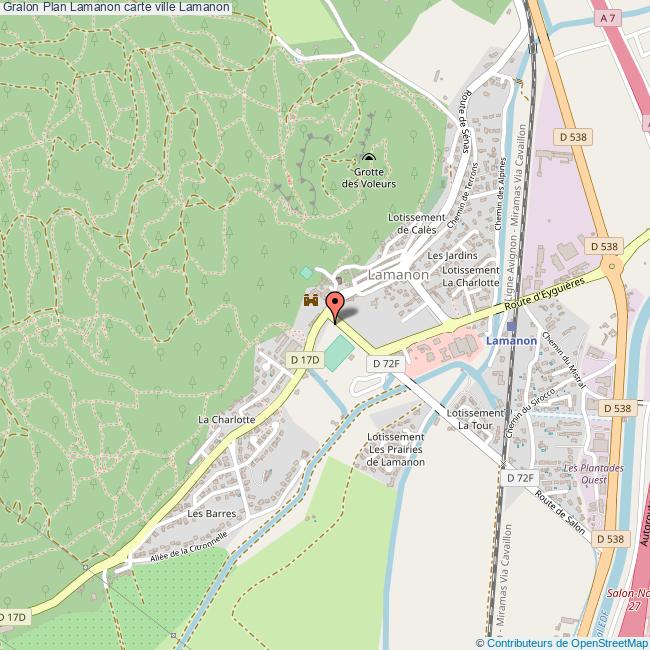 Plan Lamanon Carte Ville Lamanon Plan Lamanon Carte Ville Lamanon
