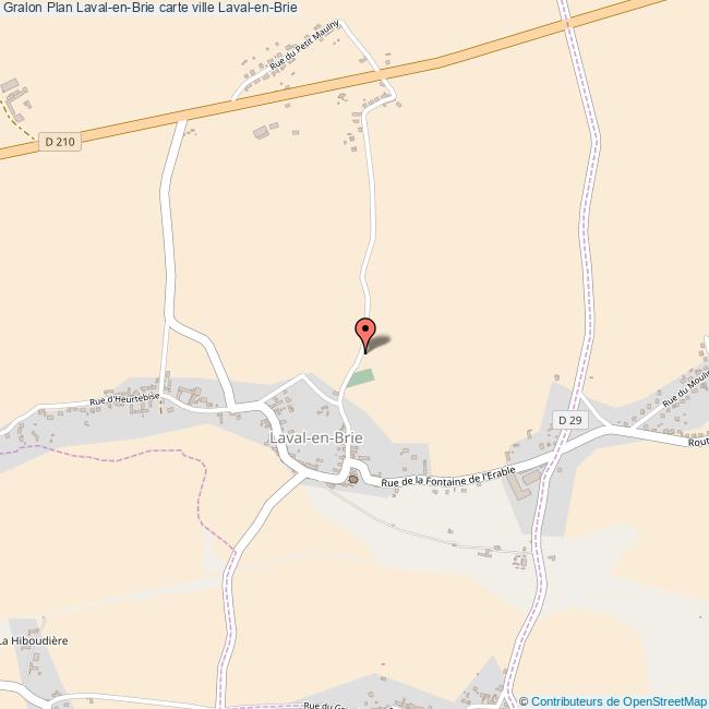 plan Laval-en-Brie