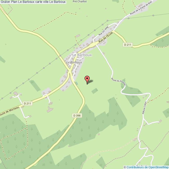 plan Le Barboux