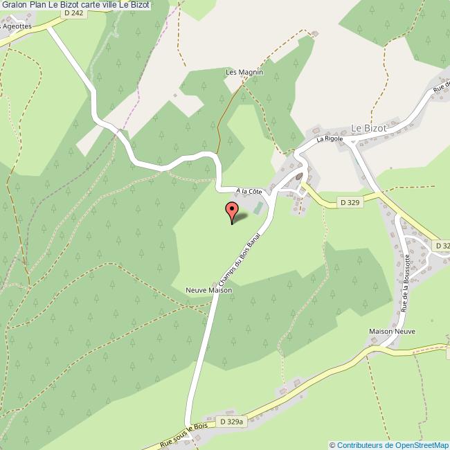 plan Le Bizot
