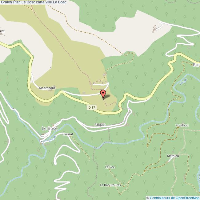 Mairie Le Bosc informations commune de Le Bosc 09
