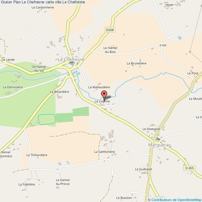 plan Le Chefresne