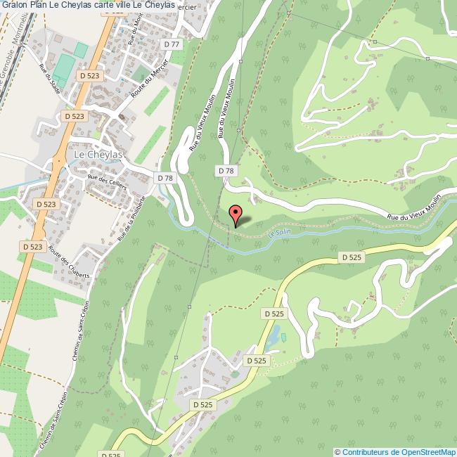 plan Le Cheylas