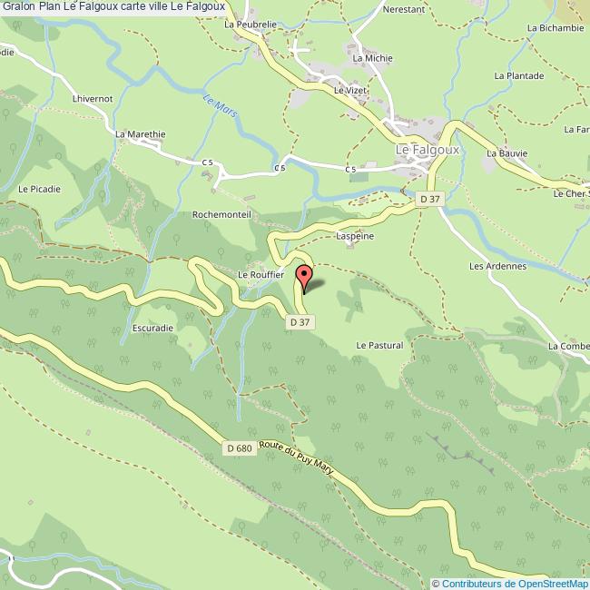 Plan Ville De Mauriac Cantal Plan Ville De Mauriac Cantal