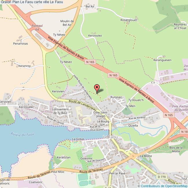plan Le Faou