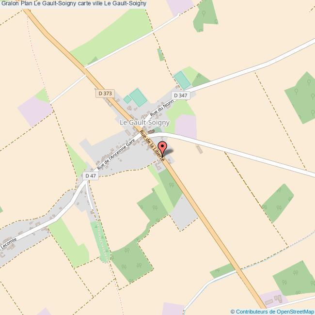 Plan Le GaultSoigny carte ville Le GaultSoigny
