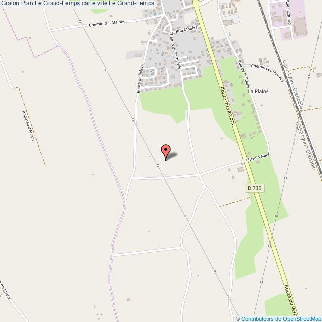 plan Le Grand-Lemps