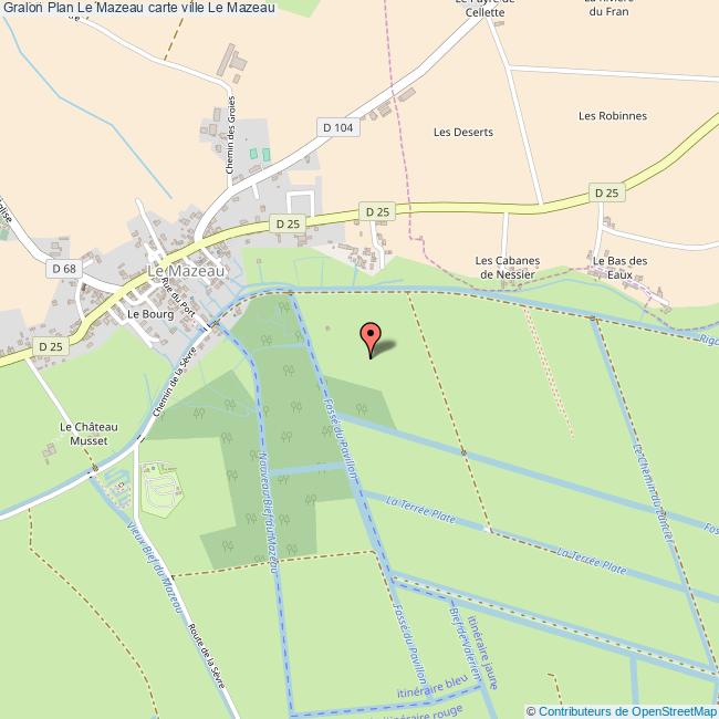 plan Le Mazeau