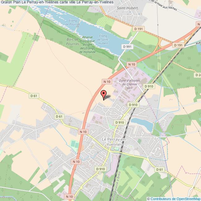 Plan Ville Le Perray En Yvelines Plan Ville Le Perray En Yvelines