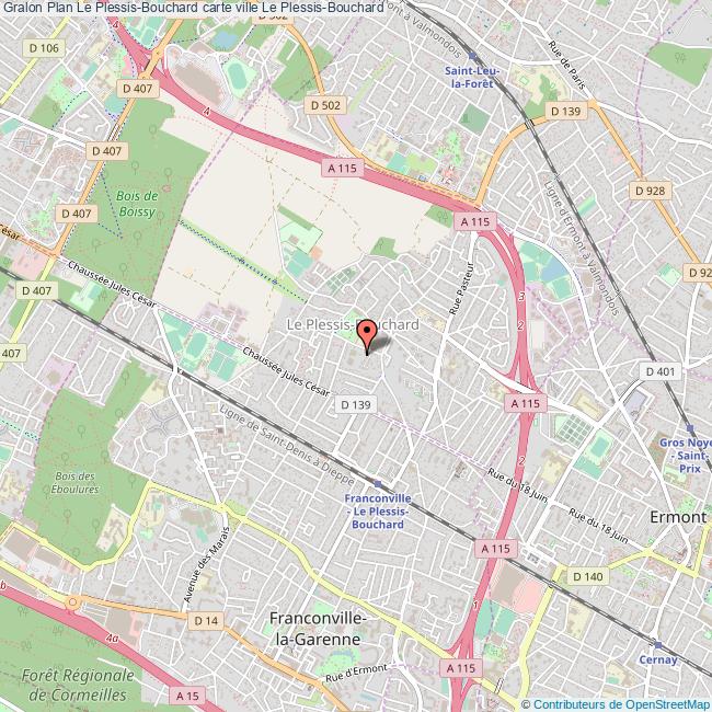 plan Le Plessis-Bouchard