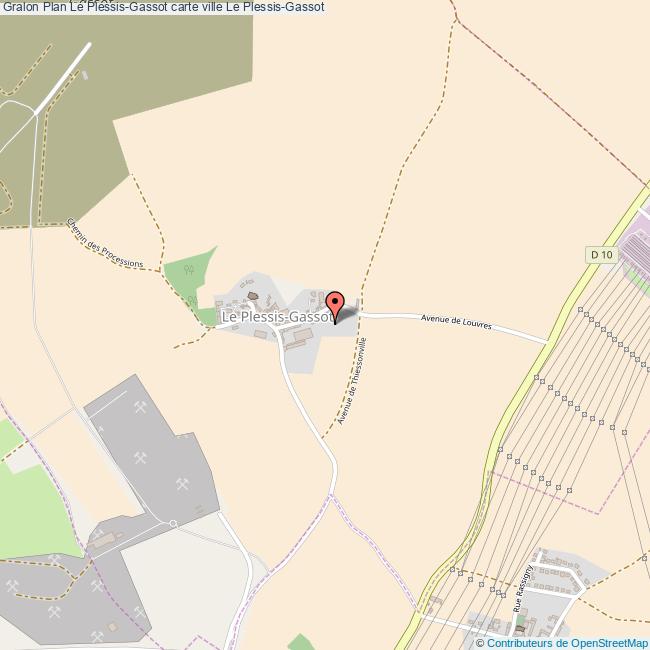 plan Le Plessis-Gassot