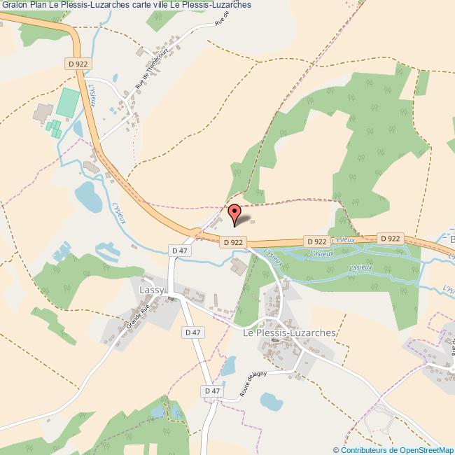 plan Le Plessis-Luzarches