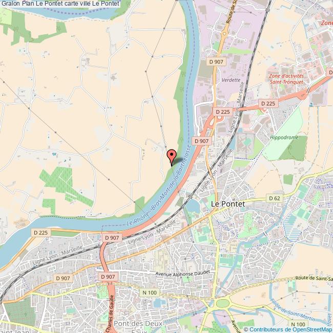 plan Le Pontet