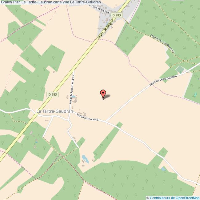 plan Le Tartre-Gaudran