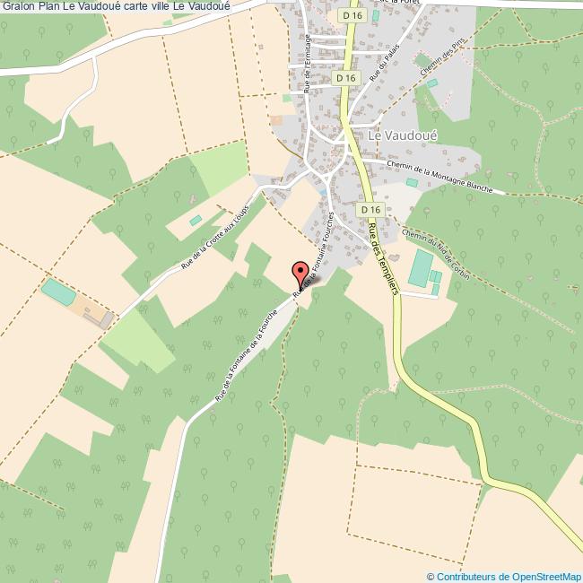 plan Le Vaudoué
