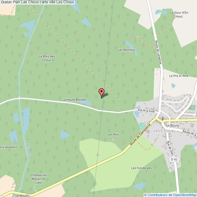 plan Les Choux