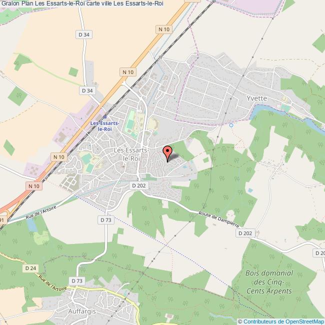 plan Les Essarts-le-Roi