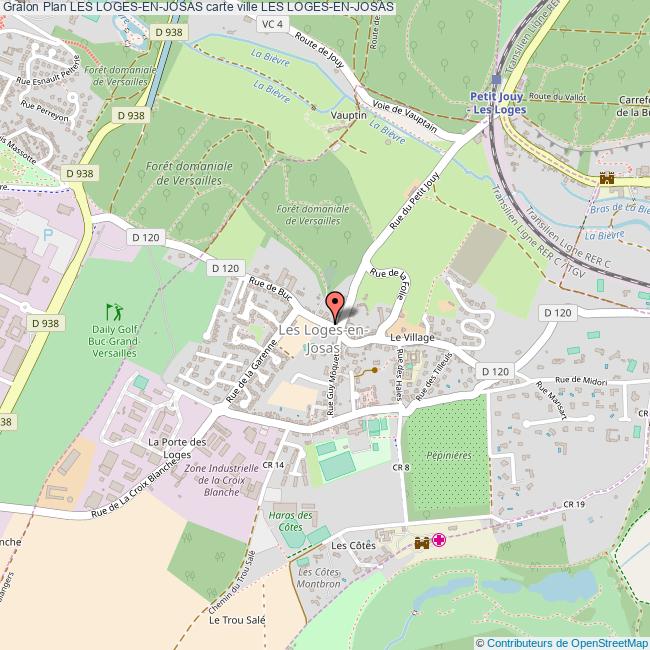 plan LES LOGES-EN-JOSAS