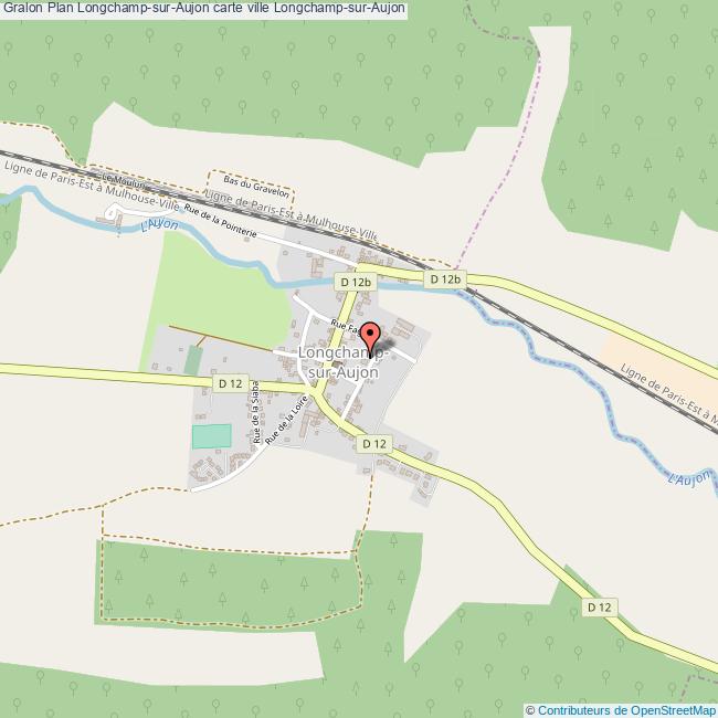 plan Longchamp-sur-Aujon