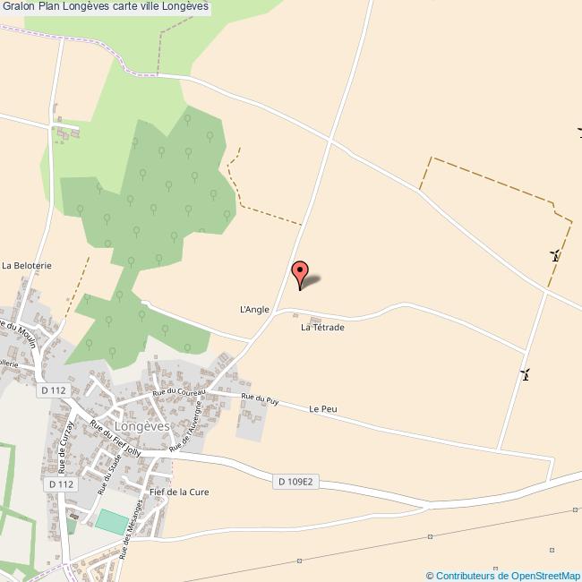 Plan Longeves Carte Ville Longeves