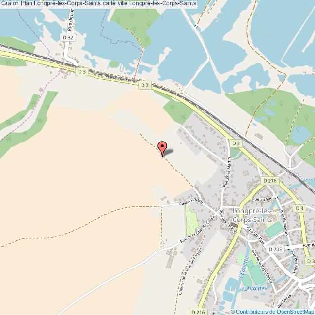 Plan LongprélesCorpsSaints carte ville LongprélesCorpsSaints
