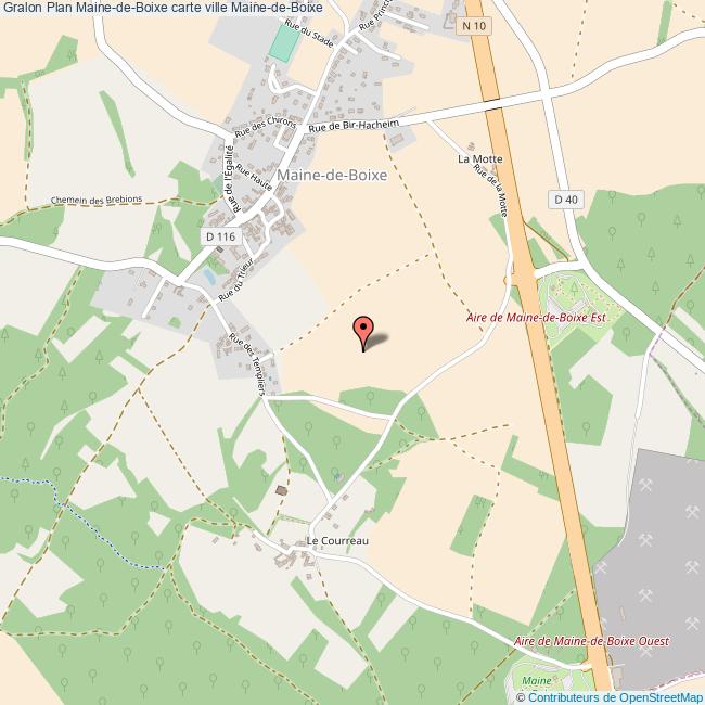plan Maine-de-Boixe