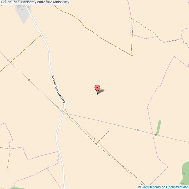 Plan Maissemy carte ville Maissemy