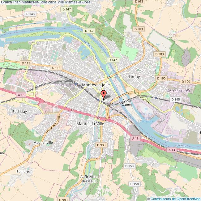plan Mantes-la-Jolie
