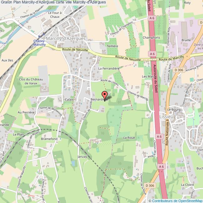 plan Marcilly-d'Azergues