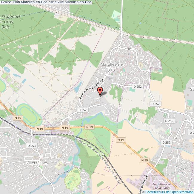 plan Marolles-en-Brie