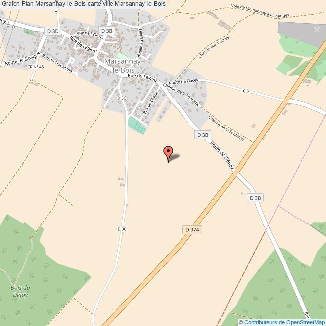 plan Marsannay-le-Bois